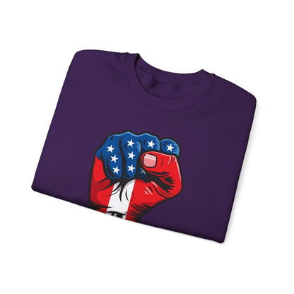 Free Oppression - Sweatshirt - American Painted Hand - Sweatshirt