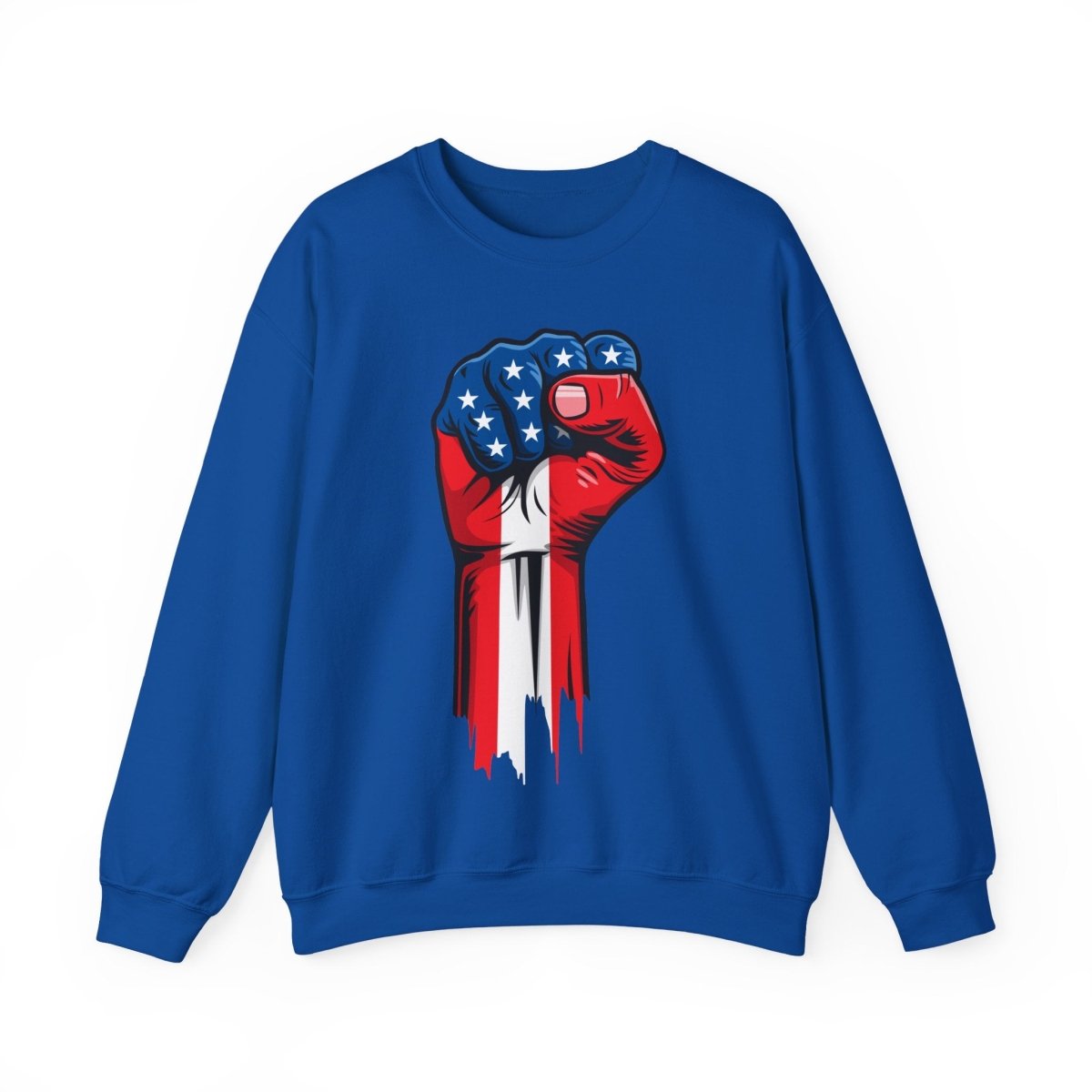 Free Oppression - Sweatshirt - American Painted Hand - Sweatshirt