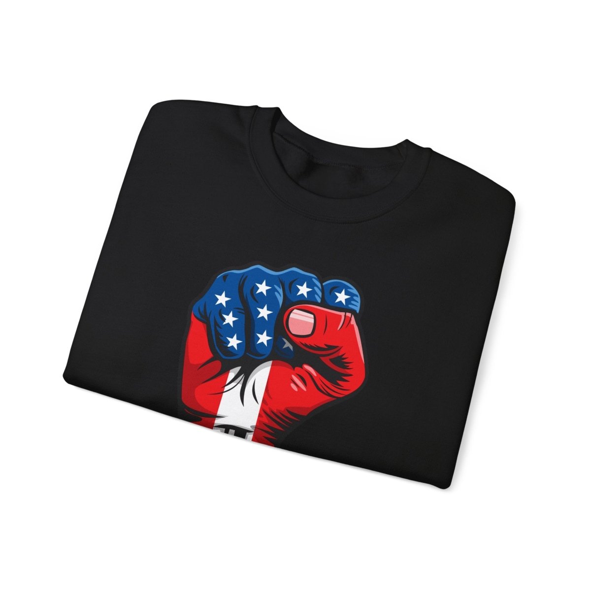 Free Oppression - Sweatshirt - American Painted Hand - Sweatshirt