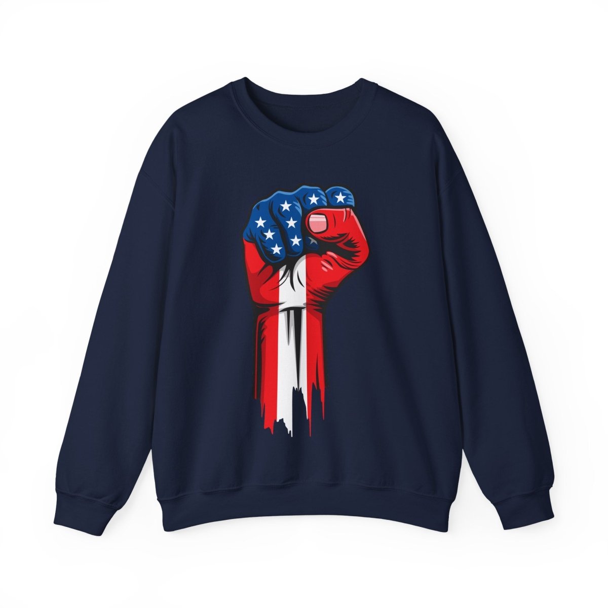 Free Oppression - Sweatshirt - American Painted Hand - Sweatshirt