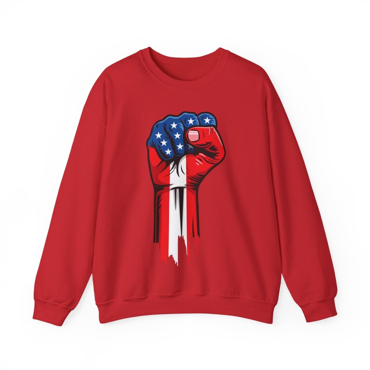 Free Oppression - Sweatshirt - American Painted Hand - Sweatshirt