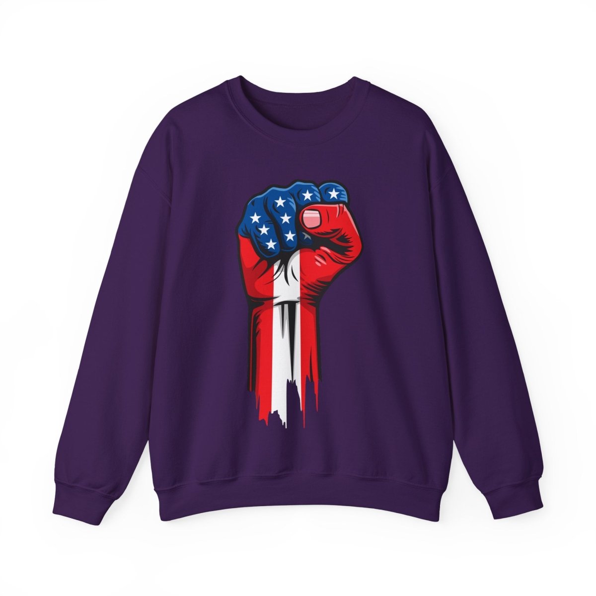 Free Oppression - Sweatshirt - American Painted Hand - Sweatshirt