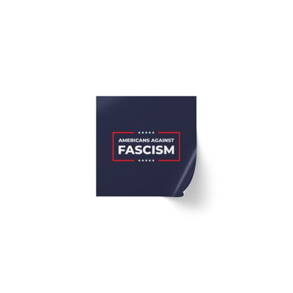 Free Oppression - Sticker Roll - Americans Against Fascism - Square Vinyl Sticker Roll — Anti Trump Protest "No Kings" Antifascist Decals