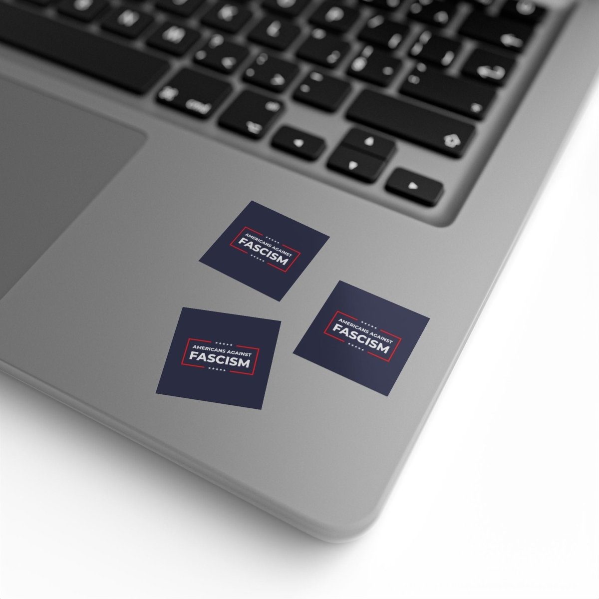 Free Oppression - Sticker Roll - Americans Against Fascism - Square Vinyl Sticker Roll — Anti Trump Protest "No Kings" Antifascist Decals