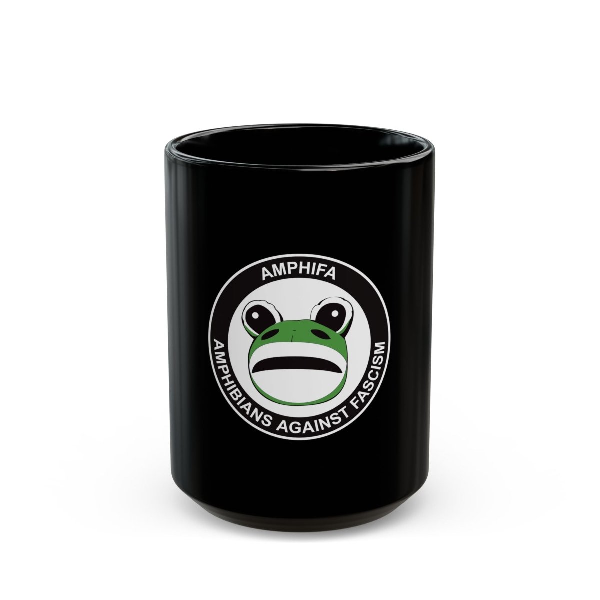 Free Oppression - Mug - Amphifa Amphibians Against Fascism - Ceramic Mug