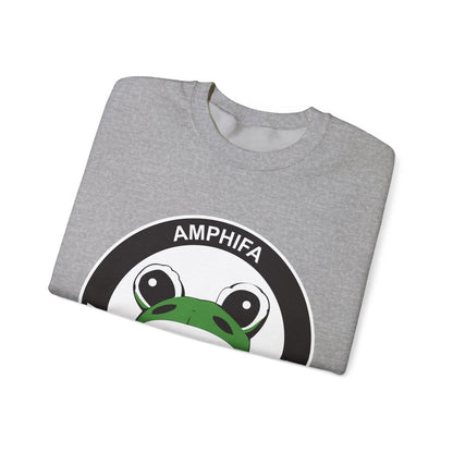 Free Oppression - Sweatshirt - Amphifa Amphibians Against Fascism - Portland Frog Sweatshirt