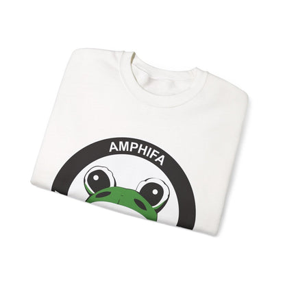Free Oppression - Sweatshirt - Amphifa Amphibians Against Fascism - Portland Frog Sweatshirt