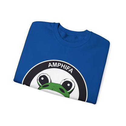 Free Oppression - Sweatshirt - Amphifa Amphibians Against Fascism - Portland Frog Sweatshirt