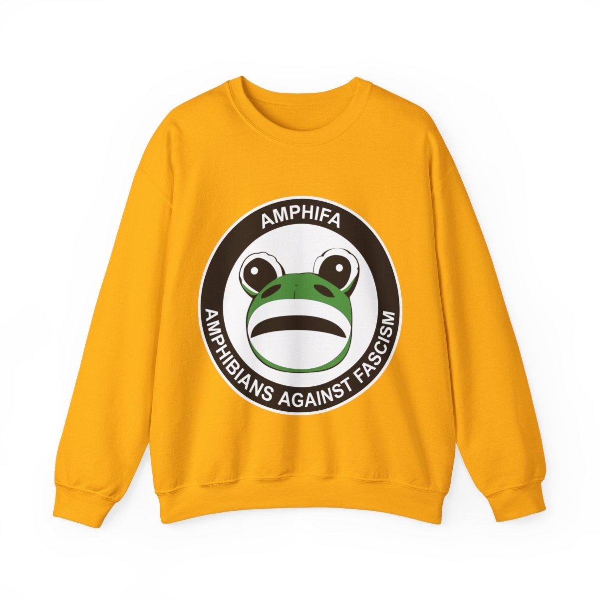 Free Oppression - Sweatshirt - Amphifa Amphibians Against Fascism - Portland Frog Sweatshirt