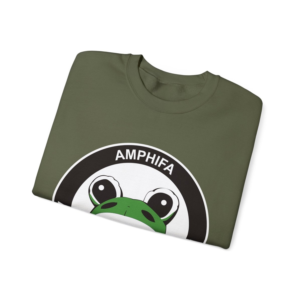 Free Oppression - Sweatshirt - Amphifa Amphibians Against Fascism - Portland Frog Sweatshirt