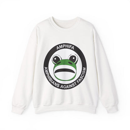 Free Oppression - Sweatshirt - Amphifa Amphibians Against Fascism - Portland Frog Sweatshirt
