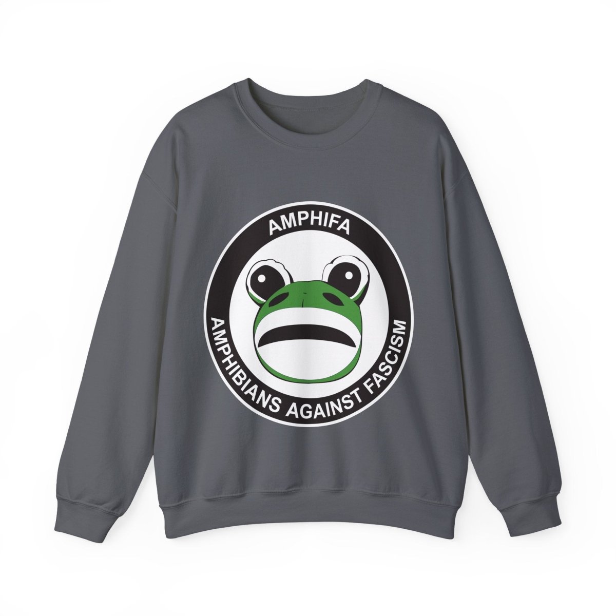 Free Oppression - Sweatshirt - Amphifa Amphibians Against Fascism - Portland Frog Sweatshirt