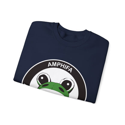 Free Oppression - Sweatshirt - Amphifa Amphibians Against Fascism - Portland Frog Sweatshirt
