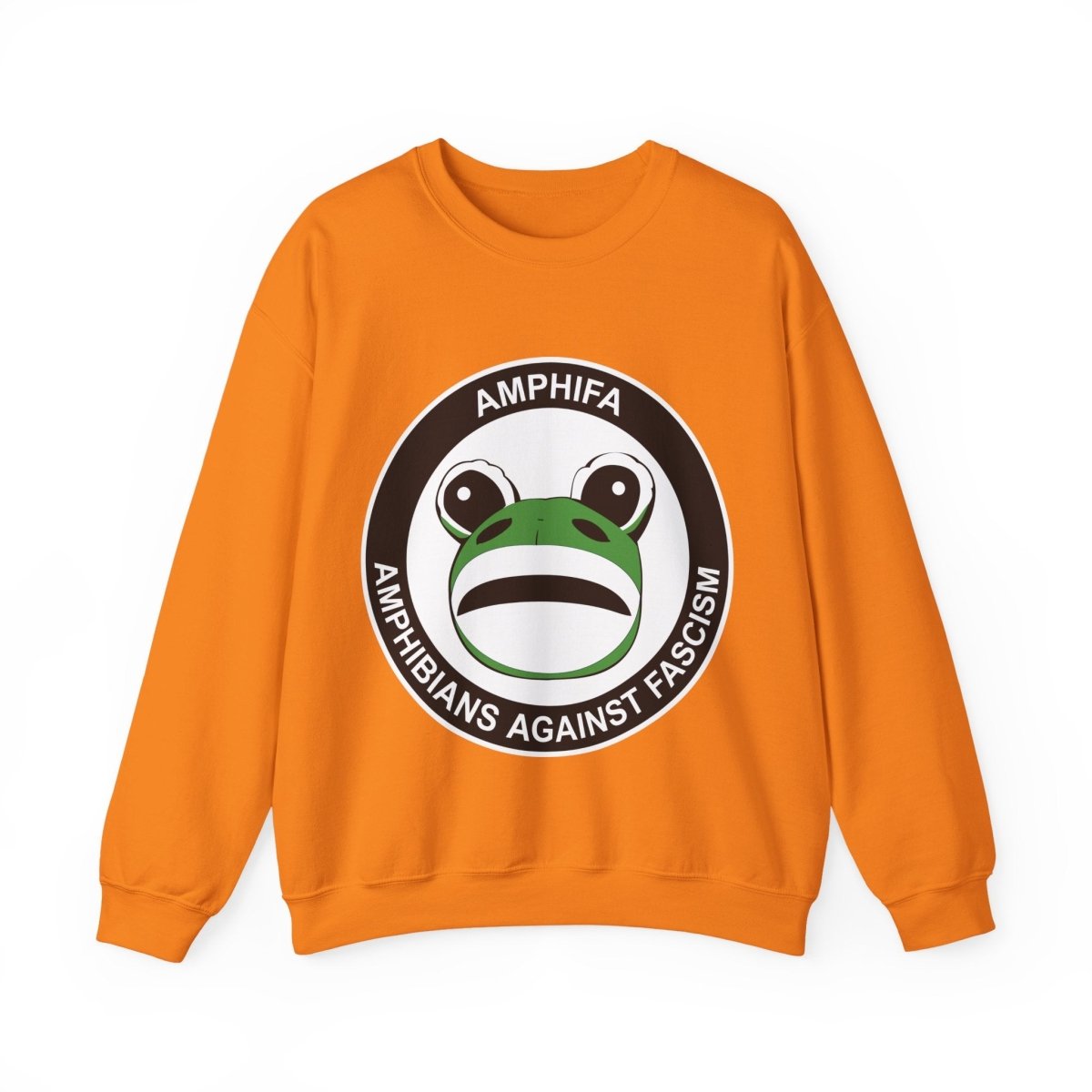 Free Oppression - Sweatshirt - Amphifa Amphibians Against Fascism - Portland Frog Sweatshirt