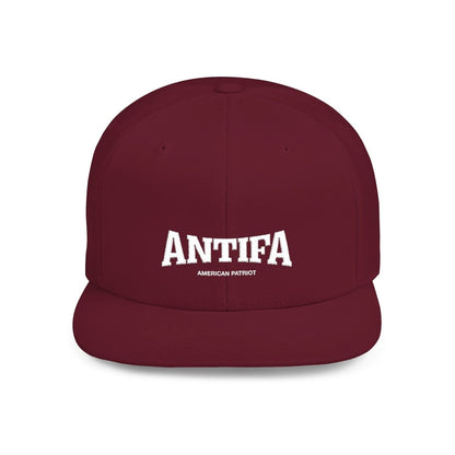 Free Oppression - Hats - Antifa American Patriot – Flat Bill Snapback Hat