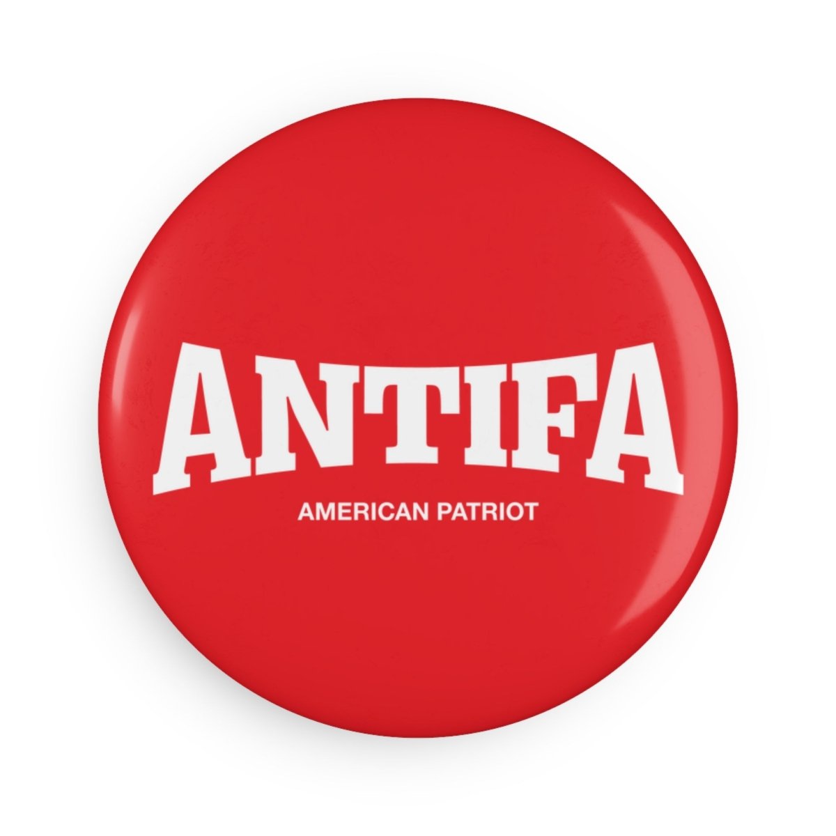 Free Oppression - Home Decor - Antifa American Patriot - Round Button Magnet