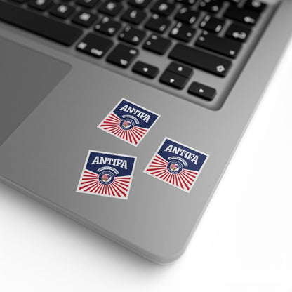 Free Oppression - Sticker Roll - Antifa American Patriot United States Antifascist - Round Vinyl Sticker Roll — Anti Trump Protest "No Kings" Antifascist Decals