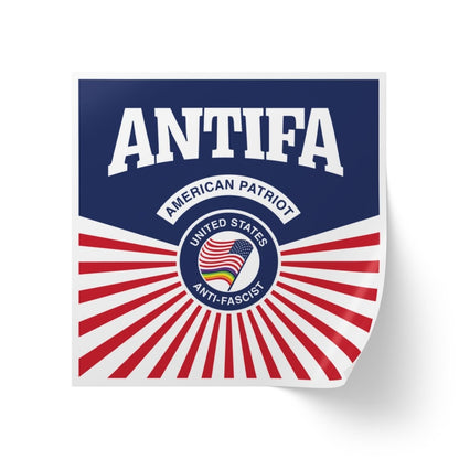 Free Oppression - Sticker Roll - Antifa American Patriot United States Antifascist - Round Vinyl Sticker Roll — Anti Trump Protest "No Kings" Antifascist Decals
