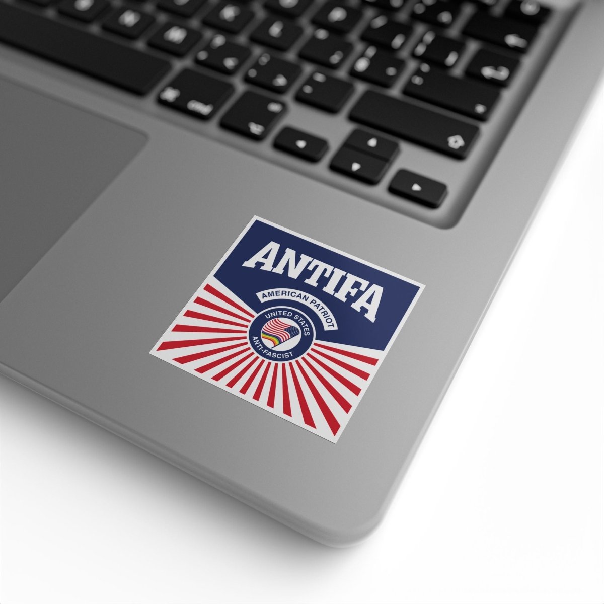 Free Oppression - Sticker Roll - Antifa American Patriot United States Antifascist - Round Vinyl Sticker Roll — Anti Trump Protest "No Kings" Antifascist Decals