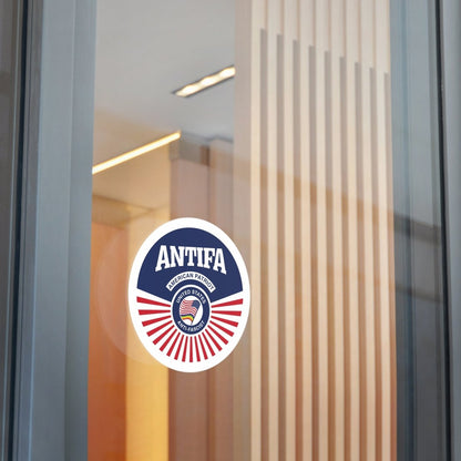 Free Oppression - Stickers - Antifa American Patriot United States Antifascist – Round Vinyl Sticker