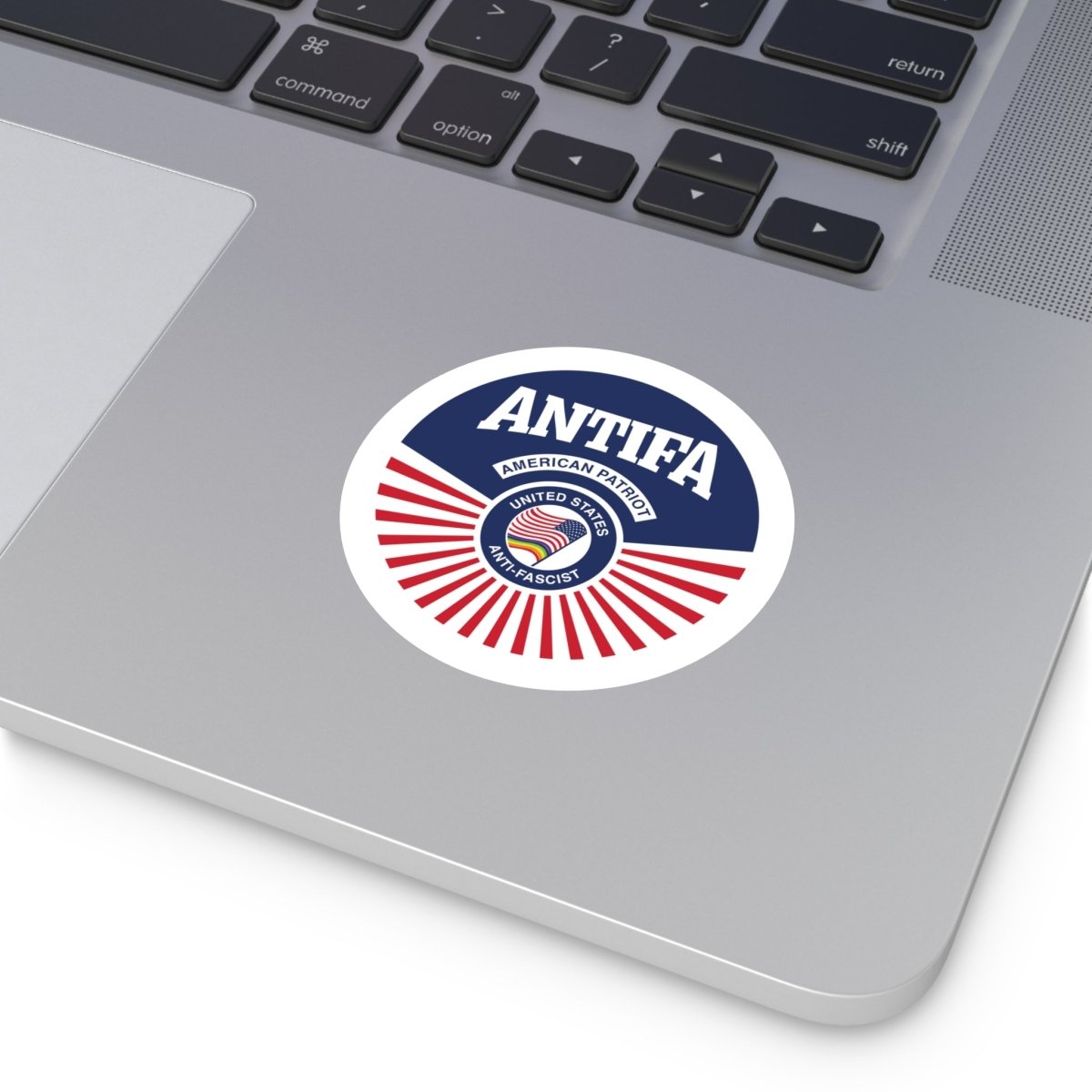 Free Oppression - Stickers - Antifa American Patriot United States Antifascist – Round Vinyl Sticker