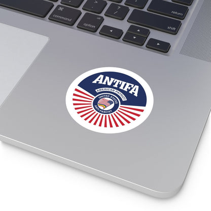 Free Oppression - Stickers - Antifa American Patriot United States Antifascist – Round Vinyl Sticker
