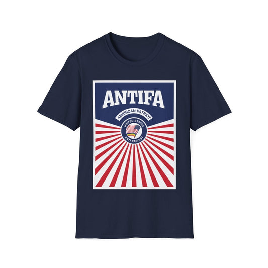 Free Oppression - T-Shirt - Antifa American Patriot – United States Antifascist T-Shirt