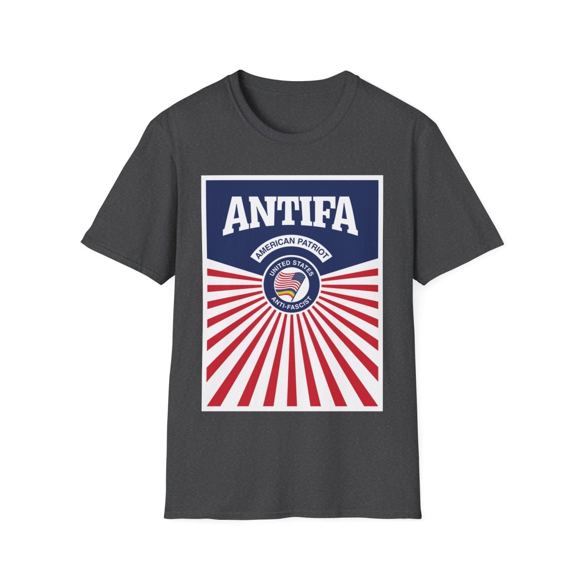 Free Oppression - T-Shirt - Antifa American Patriot – United States Antifascist T-Shirt
