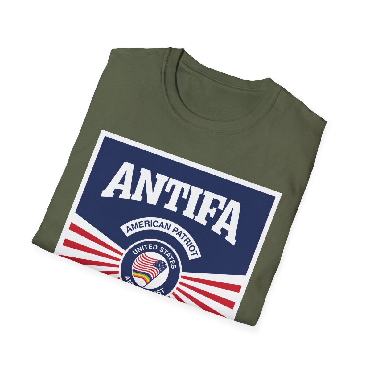 Free Oppression - T-Shirt - Antifa American Patriot – United States Antifascist T-Shirt