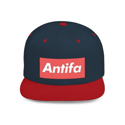 Free Oppression - Hats - Antifa – Flat Bill Snapback Hat