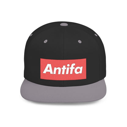 Free Oppression - Hats - Antifa – Flat Bill Snapback Hat