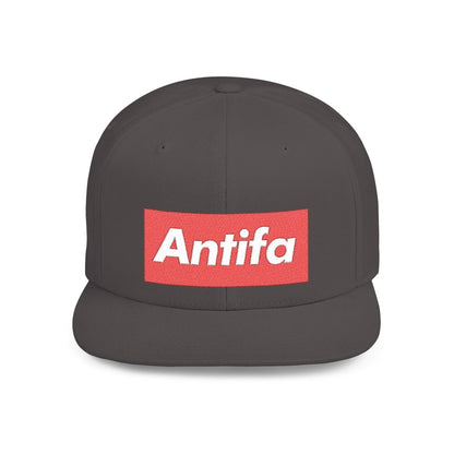 Free Oppression - Hats - Antifa – Flat Bill Snapback Hat