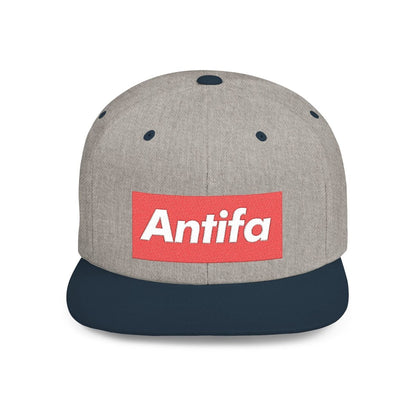 Free Oppression - Hats - Antifa – Flat Bill Snapback Hat