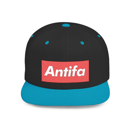 Free Oppression - Hats - Antifa – Flat Bill Snapback Hat