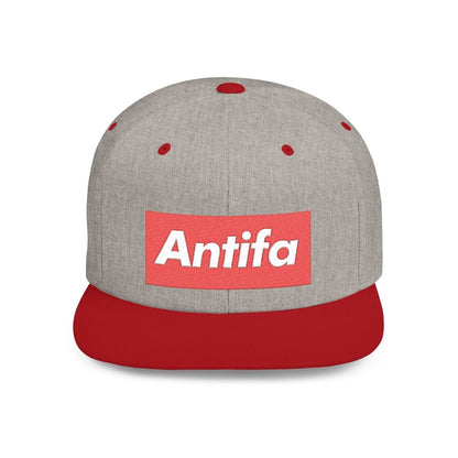 Free Oppression - Hats - Antifa – Flat Bill Snapback Hat