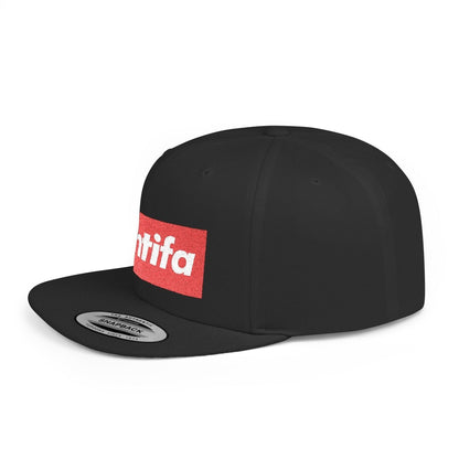 Free Oppression - Hats - Antifa – Flat Bill Snapback Hat