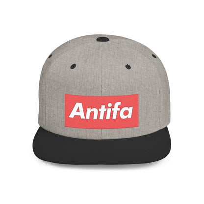 Free Oppression - Hats - Antifa – Flat Bill Snapback Hat