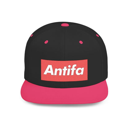 Free Oppression - Hats - Antifa – Flat Bill Snapback Hat