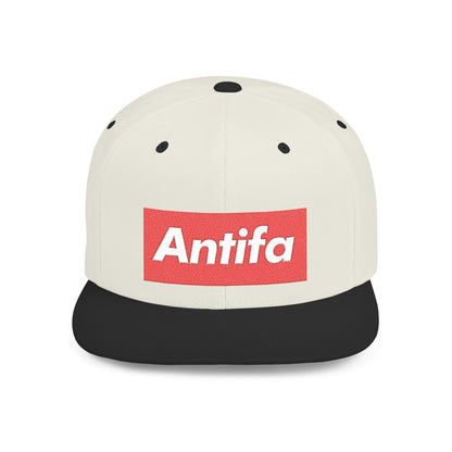 Free Oppression - Hats - Antifa – Flat Bill Snapback Hat