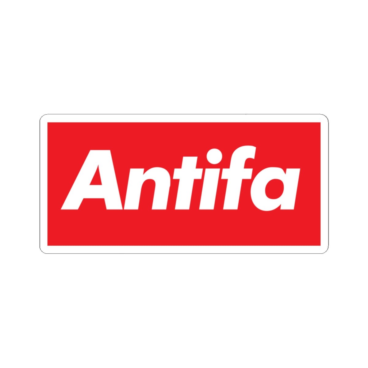 Antifa Streetwear - Kiss - Cut Sticker - Kiss - Cut Sticker - Free Oppression
