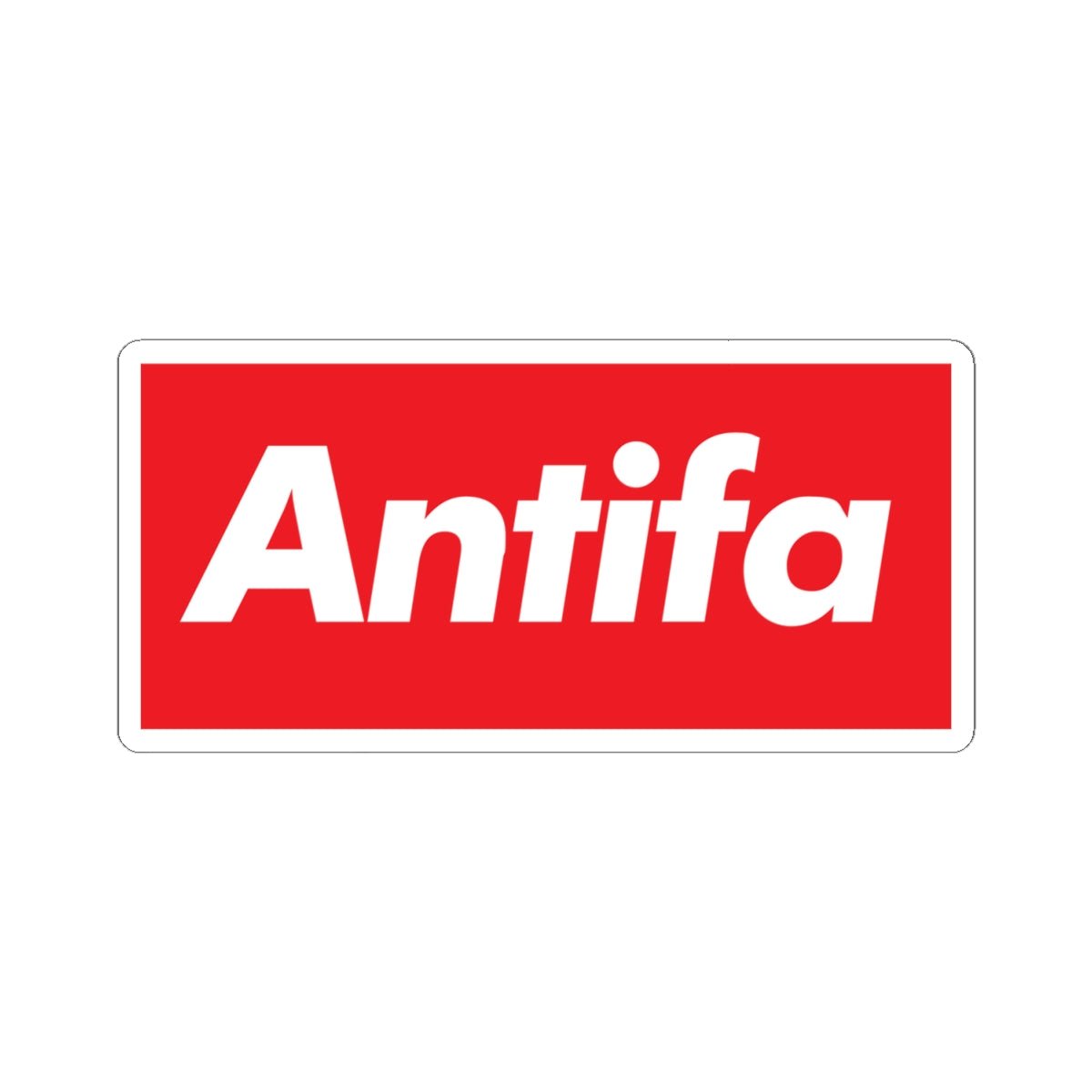 Antifa Streetwear - Kiss - Cut Sticker - Kiss - Cut Sticker - Free Oppression