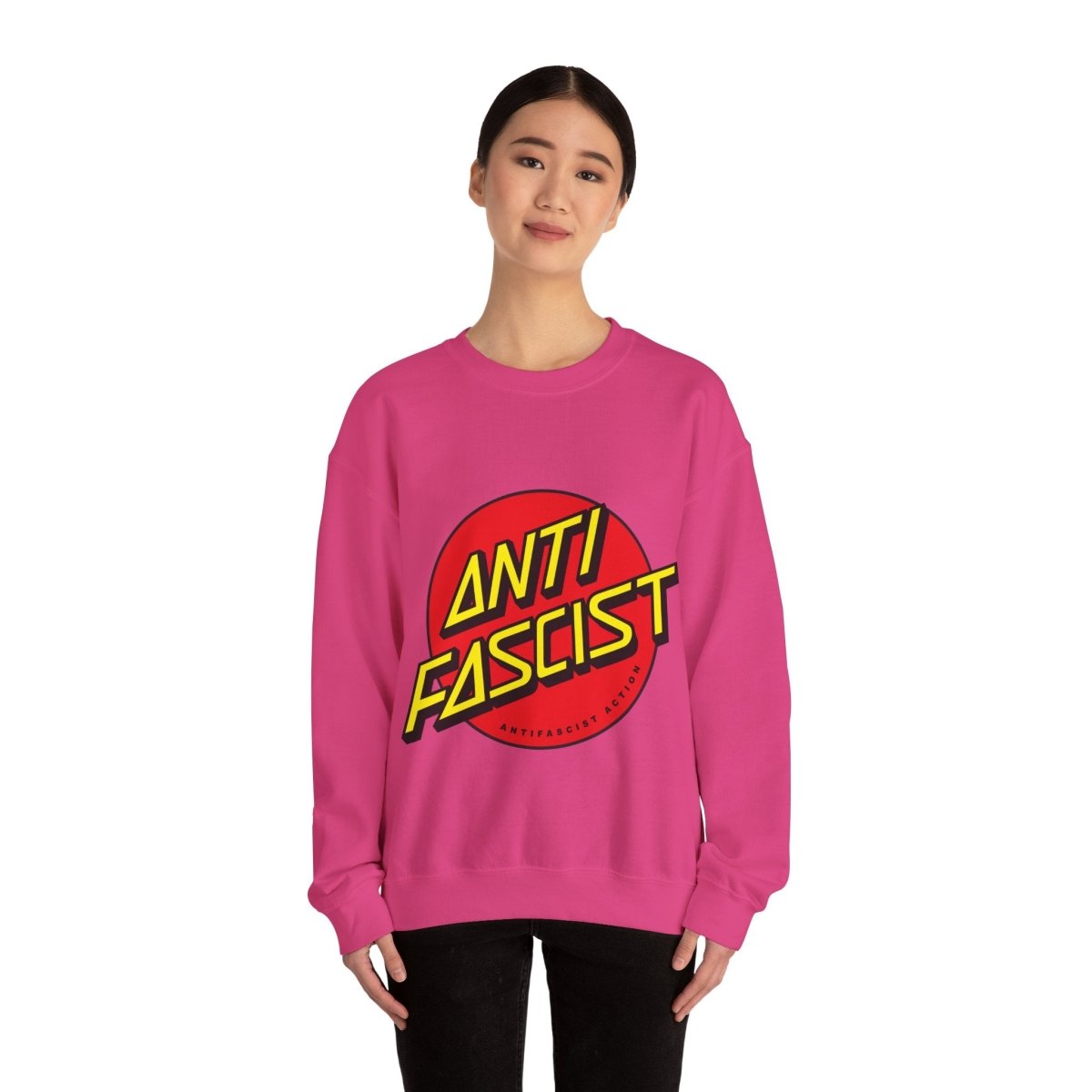 Free Oppression - Sweatshirt - Antifascist Action – Anti - Authoritarian Solidarity Sweatshirt