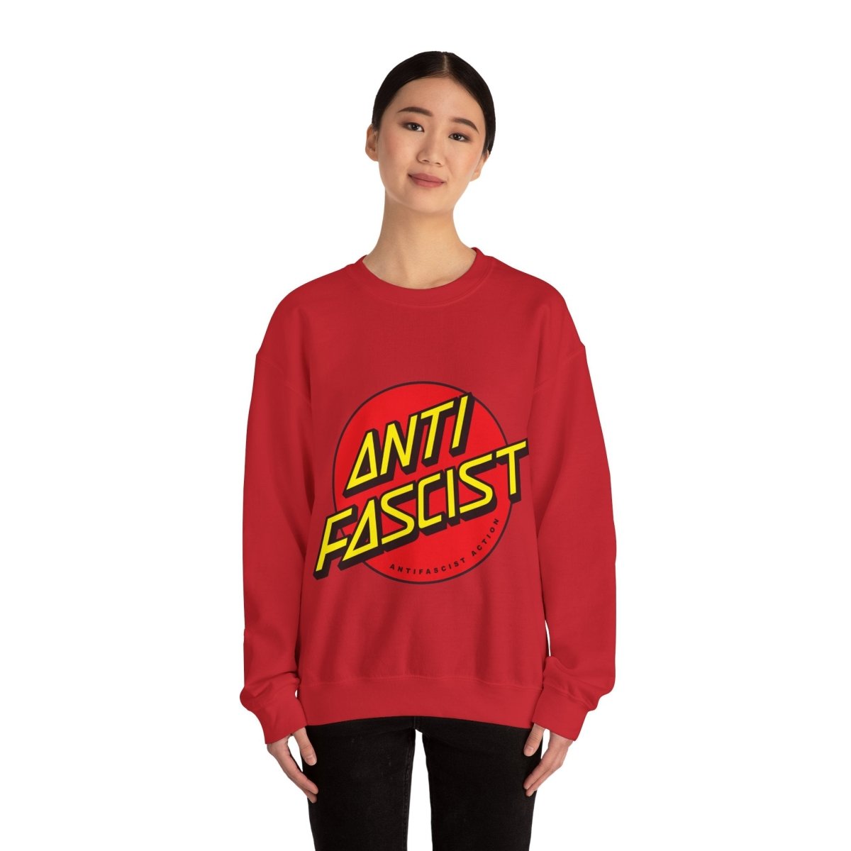 Free Oppression - Sweatshirt - Antifascist Action – Anti - Authoritarian Solidarity Sweatshirt