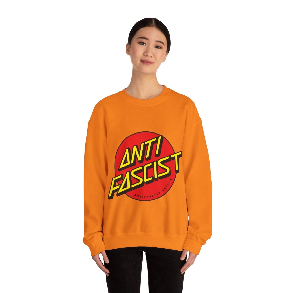 Free Oppression - Sweatshirt - Antifascist Action – Anti - Authoritarian Solidarity Sweatshirt
