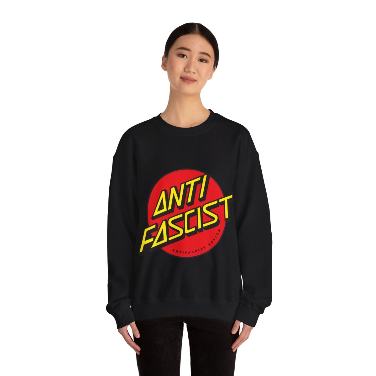 Free Oppression - Sweatshirt - Antifascist Action – Anti - Authoritarian Solidarity Sweatshirt