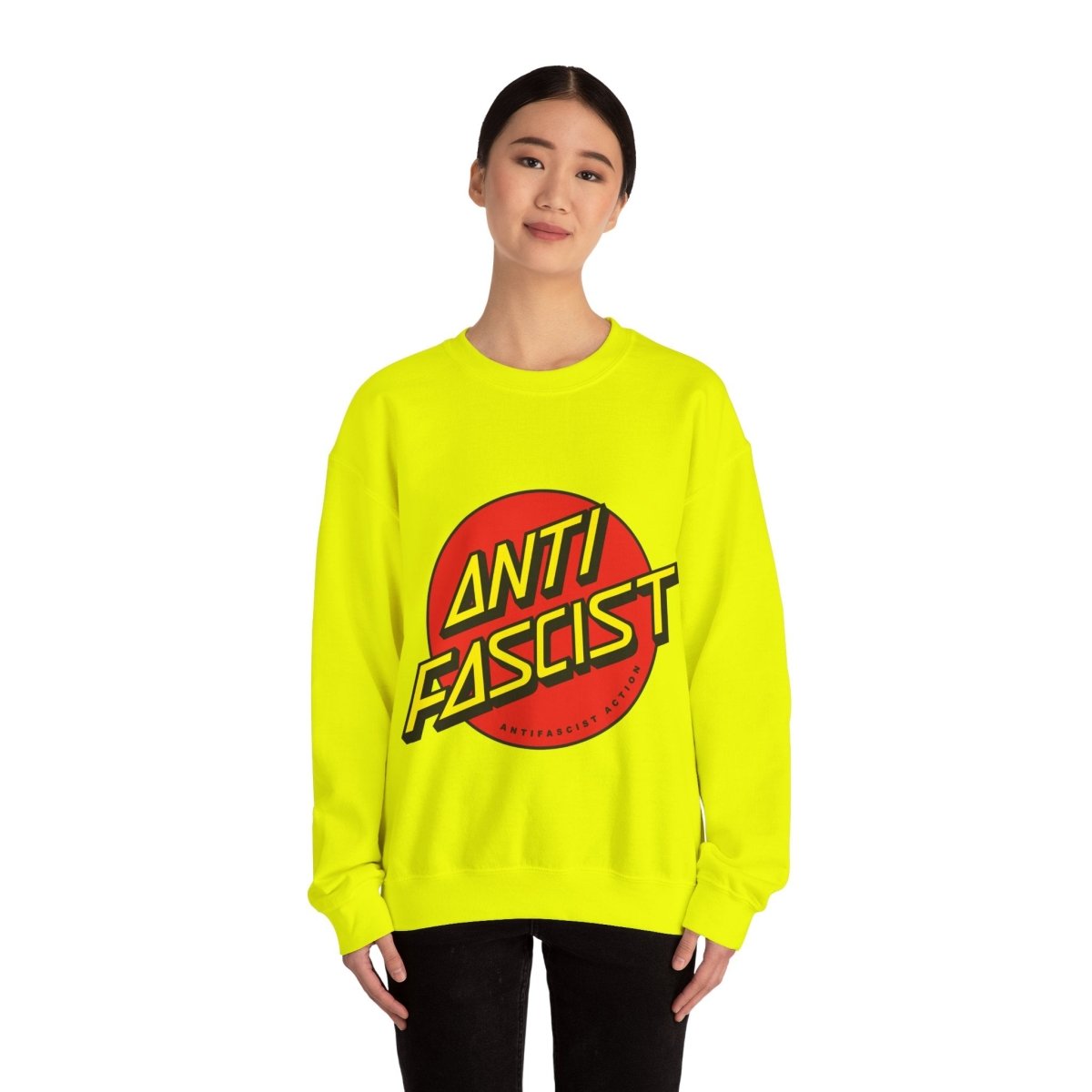 Free Oppression - Sweatshirt - Antifascist Action – Anti - Authoritarian Solidarity Sweatshirt