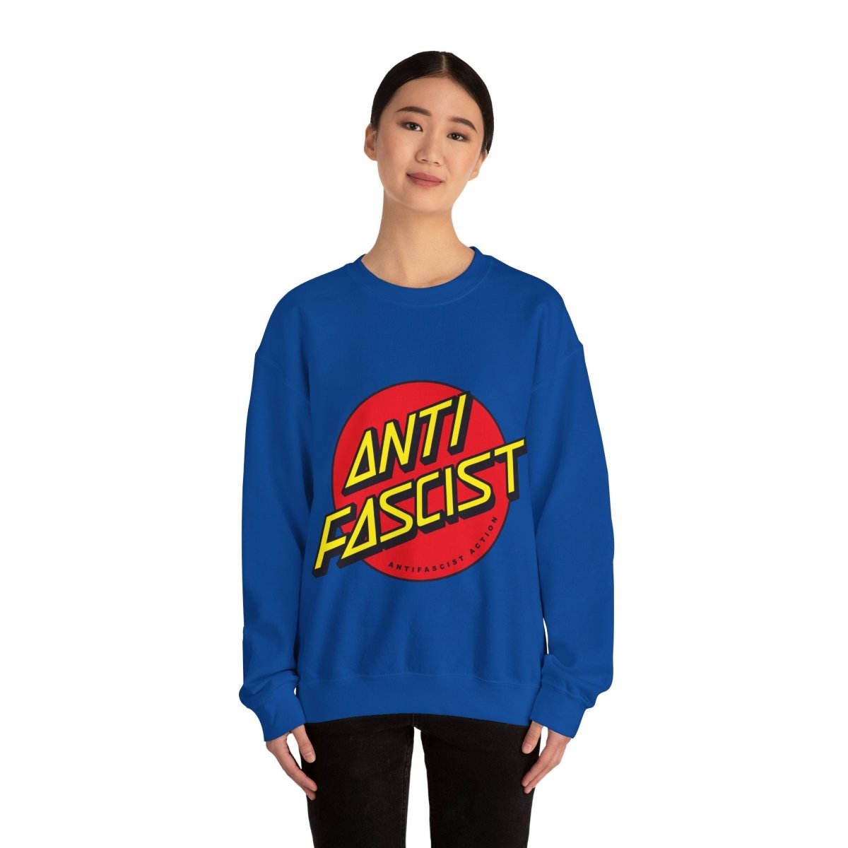 Free Oppression - Sweatshirt - Antifascist Action – Anti - Authoritarian Solidarity Sweatshirt