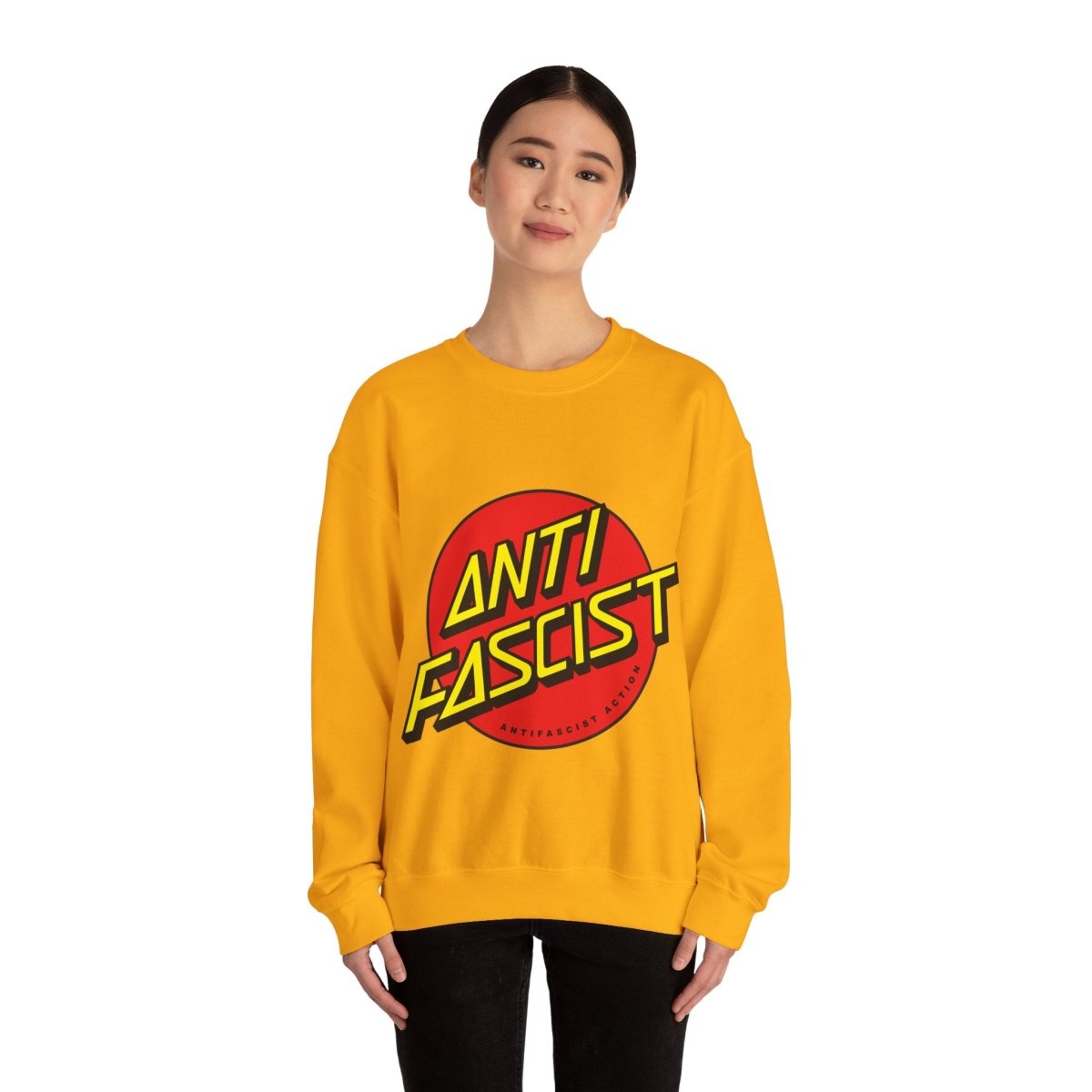 Free Oppression - Sweatshirt - Antifascist Action – Anti - Authoritarian Solidarity Sweatshirt
