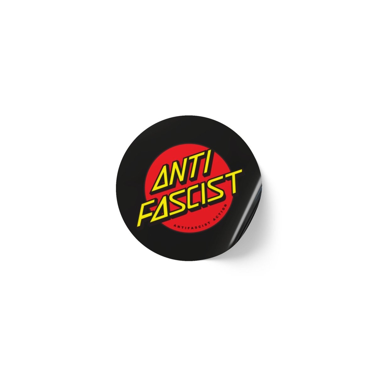 Free Oppression - Sticker Roll - Antifascist Action Round Vinyl Sticker Label Rolls - Anti Trump Protest "No Kings" Antifascist Decals