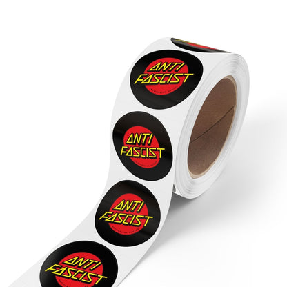 Free Oppression - Sticker Roll - Antifascist Action Round Vinyl Sticker Label Rolls - Anti Trump Protest "No Kings" Antifascist Decals